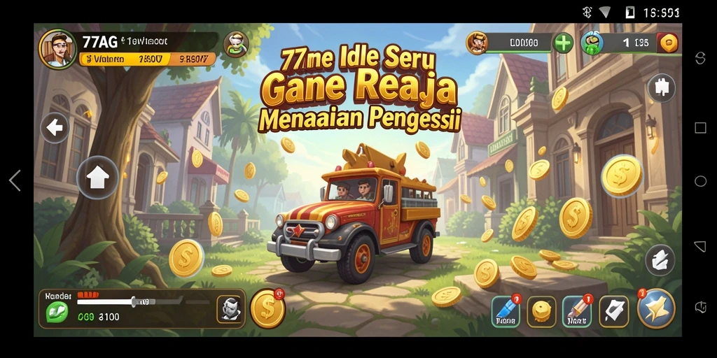 Tampilan gameplay 77AG yang menarik dan penuh warna.