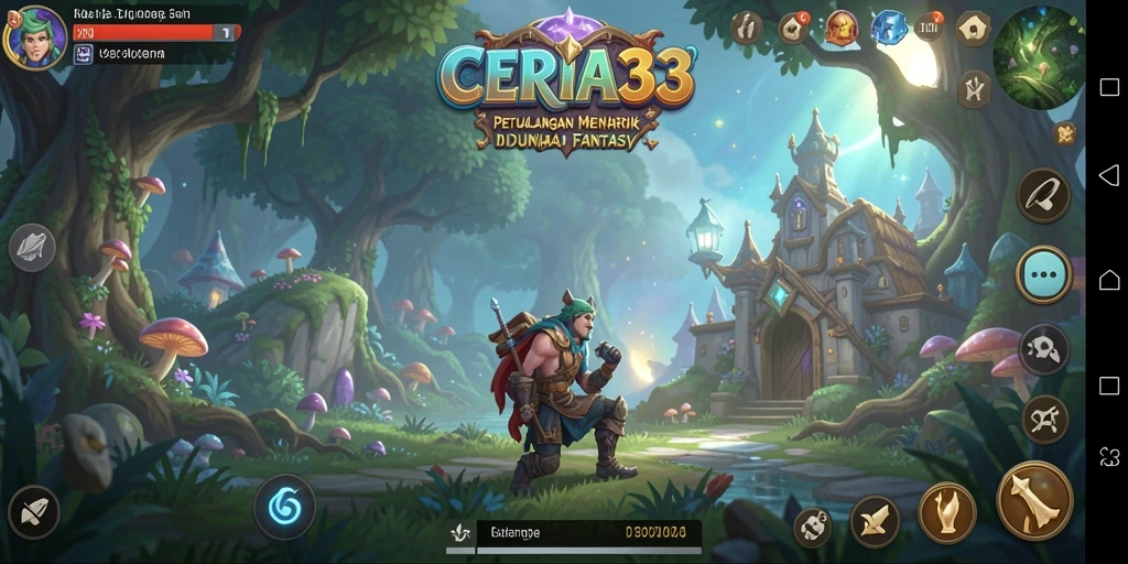 Gameplay seru RPG dalam CERIA33 dengan eksplorasi menantang.