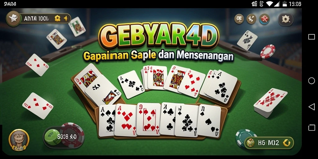 Tampilan gameplay GEBYAR4D yang mengasyikkan dan interaktif.