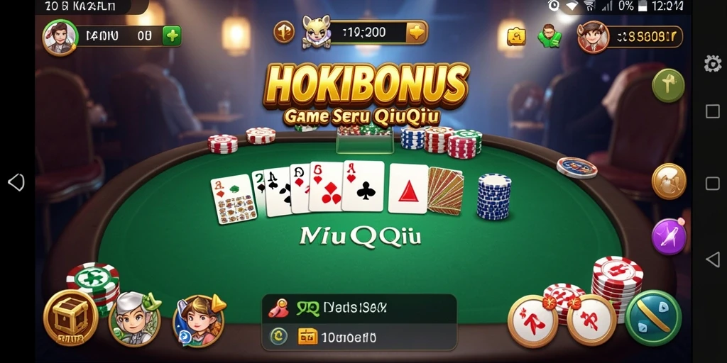 Screenshot HOKIBONUS menampilkan gameplay QiuQiu yang menarik.