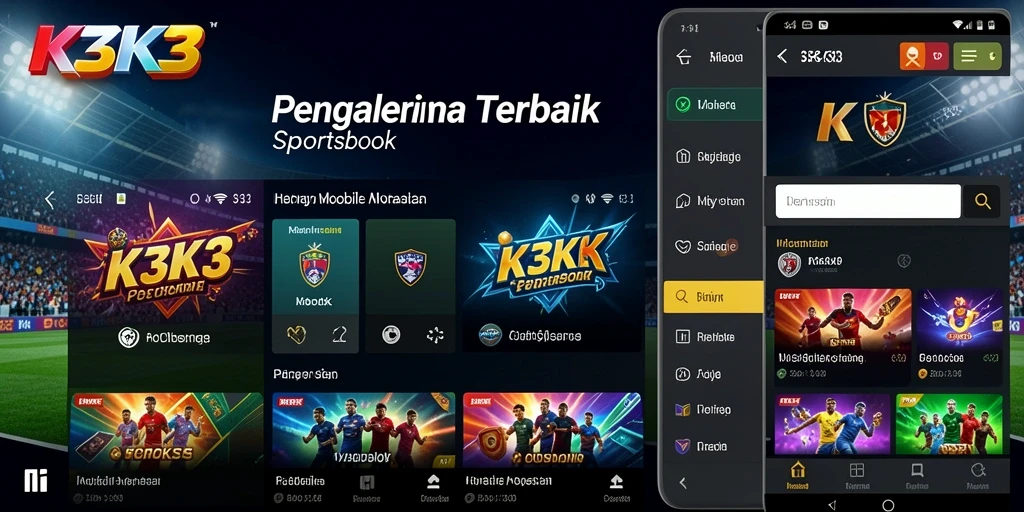 Tampilan menarik K3K3 saat melakukan taruhan olahraga.