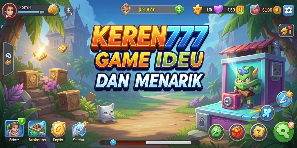 Tampilan gameplay KEREN777 dengan elemen Idle yang mengasyikkan.