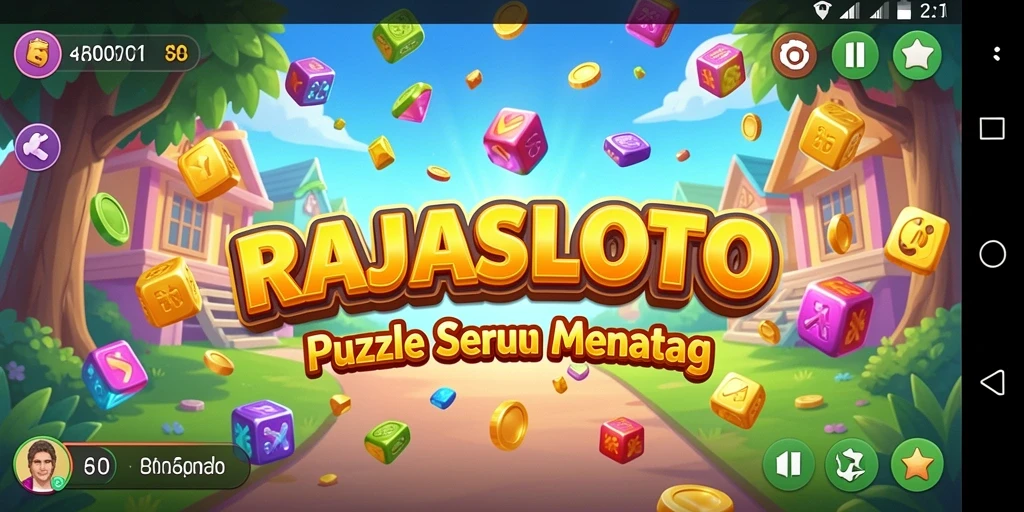 Gameplay seru dan menantang dalam RAJASLOTO.