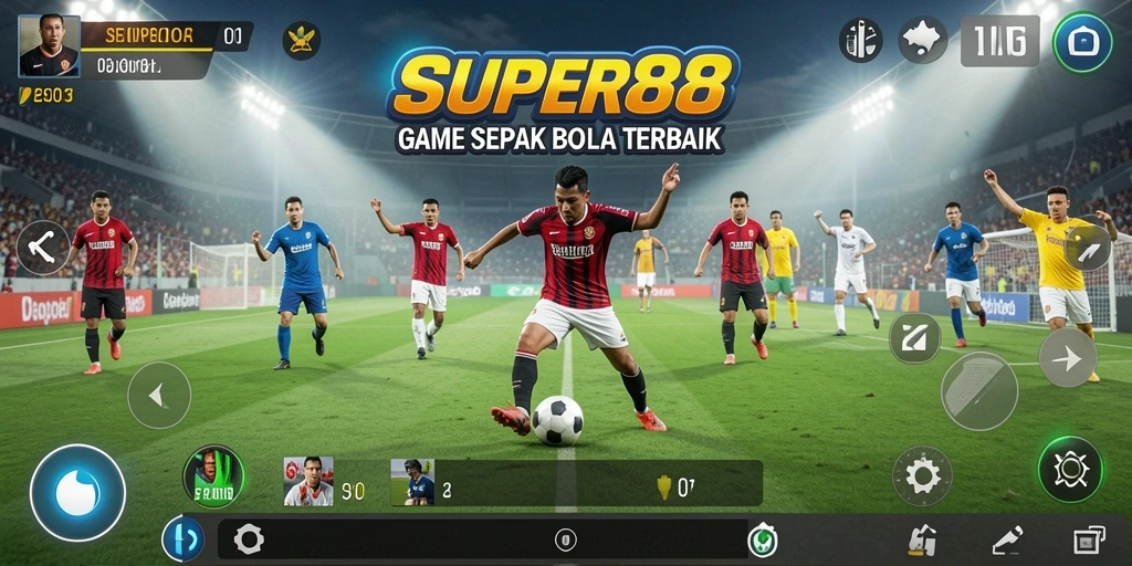 Tampilan gameplay <strong>SUPER88</strong> yang menarik dan mendebarkan.