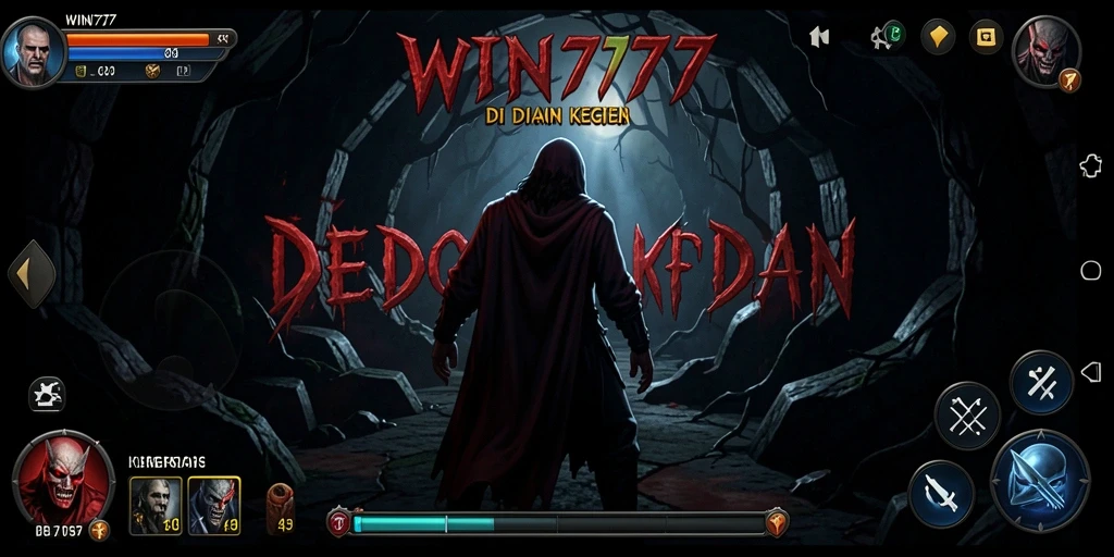 Screenshot gameplay menunjukkan suasana Horror yang menegangkan.